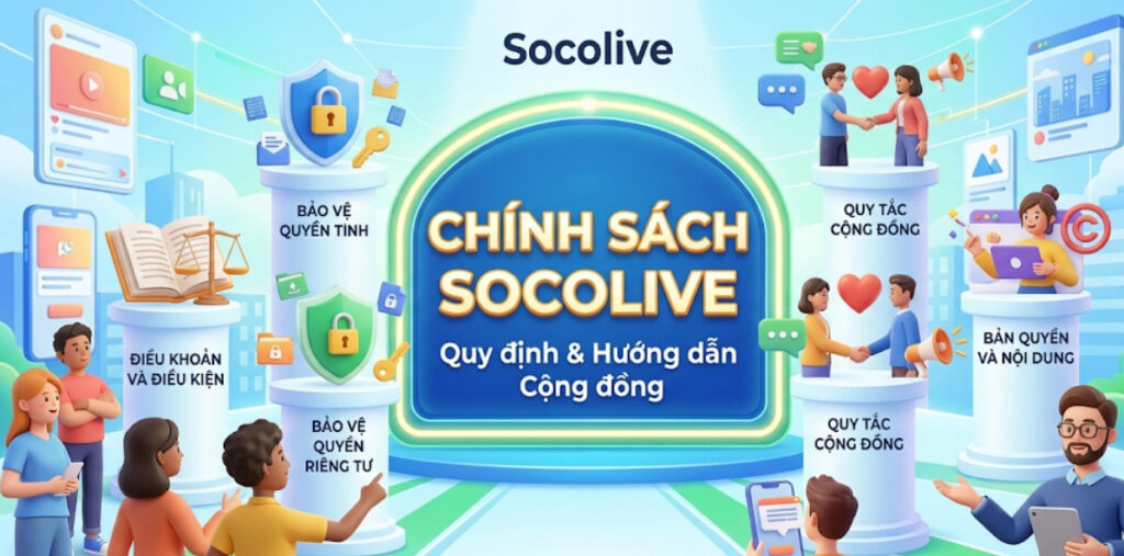 Socolive sử dụng cookies để ghi nhớ các thiết lập