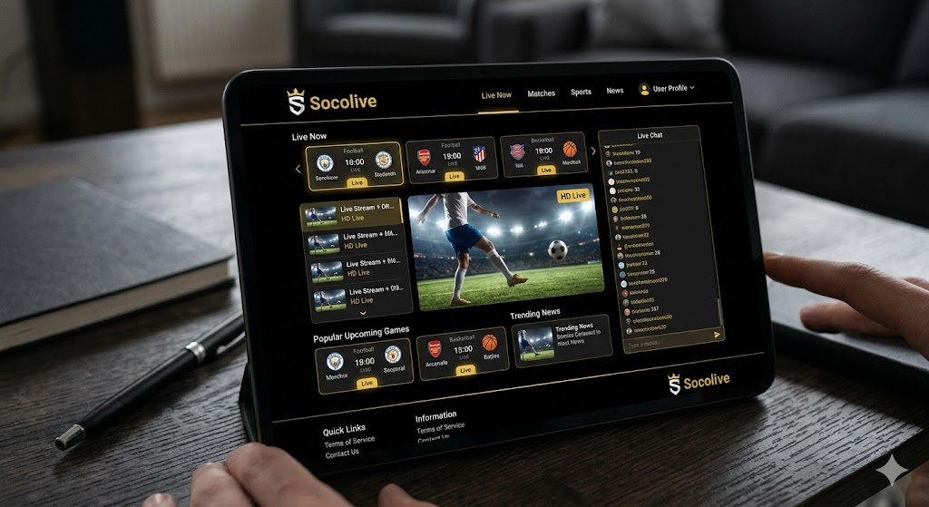 Giới thiệu Socolive với nhiều tính năng hữu ích