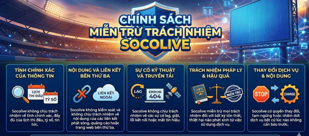 Miễn trách nhiệm giúp người dùng hiểu giới hạn dịch vụ